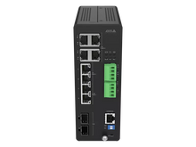 Load image into Gallery viewer, Santa Cruz Video Security LLC - Image - AXIS D8208-R Industrial PoE++ Switch