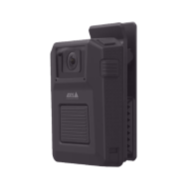 Load image into Gallery viewer, Santa Cruz Video Security LLC - Image - AXIS W100 Body Worn Camera Angle with Clip
