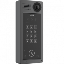 Santa Cruz Video Security LLC - Image - AXIS A8207-VE MK II Intercom Doorstation Angle View
