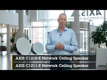 Load and play video in Gallery viewer, Santa Cruz Video Security LLC - Video - AXIS C1211-E Network Ceiling Speaker
